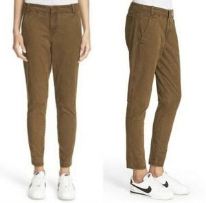A.L.C. Jepson Ankle Trousers Pants Size 4 Brown